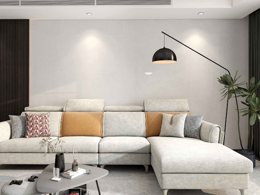 लिविंग रूम इंटीरियर वॉल के लिए मार्बल फुल ग्लेज्ड पोर्सिलेन टाइल 600x1200mm