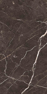 กระเบื้องพื้น Porcelain กระจกกระจก กระจกกระจก มาร์บูลดู สีน้ําตาล 600x1200mm