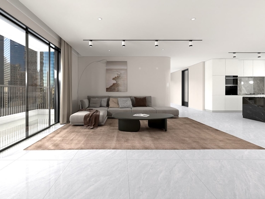Marble Look Glazed Polished Porcelain Floor Tile 60x1200 for Bathroom