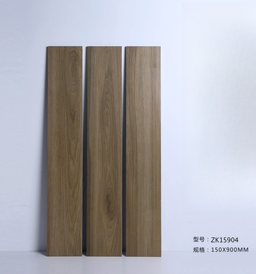Modern Matte Porcelain Wooden Tile 150x900mm For Passage Floor