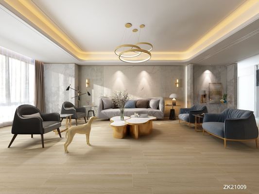 Beige and Yellow Color Wooden Porcelain Floor Tile 200*1000mm Wholesale Price for Project