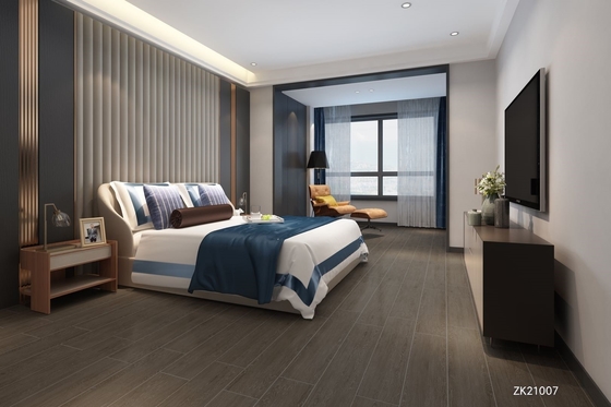 Matte Porcelain Wooden Tile 200x1000mm For Home Office Balcony Bedroom Floor