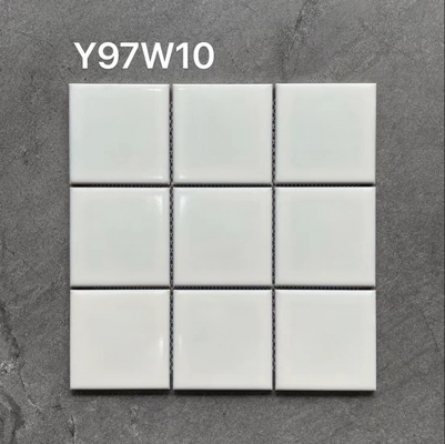 Natural Stone Marble Modern Porcelain Mosaic Tile Square White for Swimming Pool