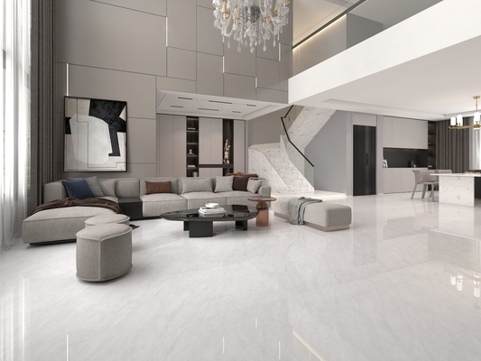 600x1200mm Marble Glazed Porcelain Tile Flooring For Room / Villa