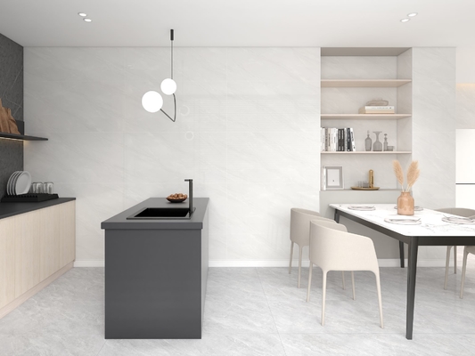 Homogenous Polished Glazed Porcelain Tile 600x1200mm For Bedroom