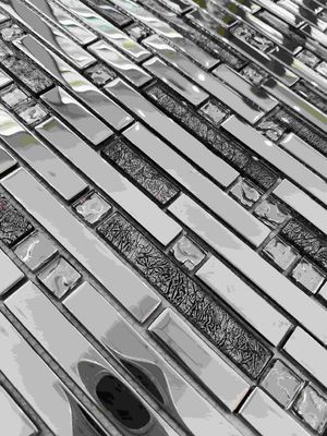 New Golden Crystal Glass Mosaic Tile for Project Decoration