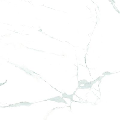 Living Room Carrara White Marble Surface Tile 600x600mm Size Glaze Polished Marble Tile Solid Vitrified Floor Tiles House Decor