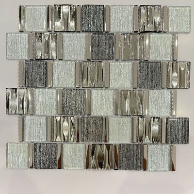 300x300mm Kitchen Bathroom Wall Decor Outdoor Swimming Crystal Pool Tiles Glass Mosaics