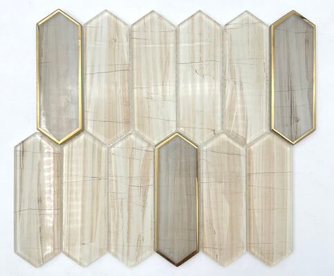 Hot Sale Mixed Color Crystal Glass Mosaic Tile For Swimming Pool Price In China