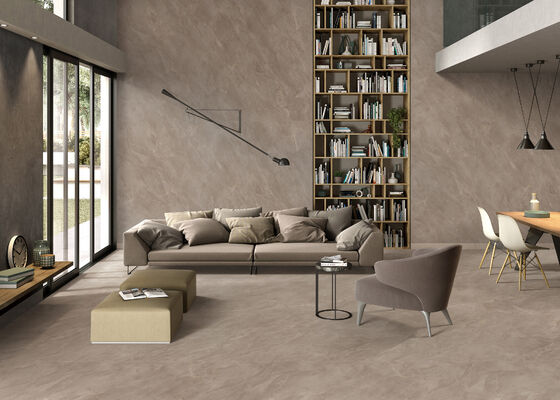 600x1200mm Porcelain Slab Glazed Marble Floor Tiles For Bathroom Dining Room Office