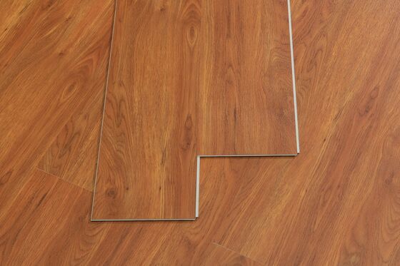 Luxury 4mm SPC Plastic Vinyl Flooring Waterproof & Anti-Slip Plain Surface for Hotel School Basement & Apartment Use