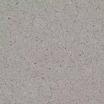 Terrazzo Tile Matte Porcelain Tile Glazed Surface Full Body Tile Grey Color 600 X 600mm